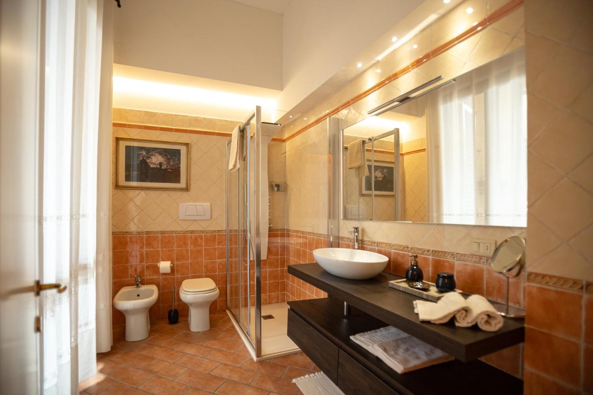 Indipendent Studio Apartment With Terrace - Parking Firenze Bagian luar foto